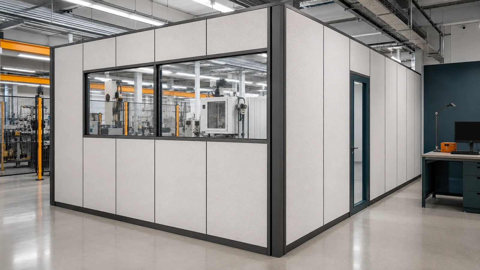 Sound-rated acoustic partition panels