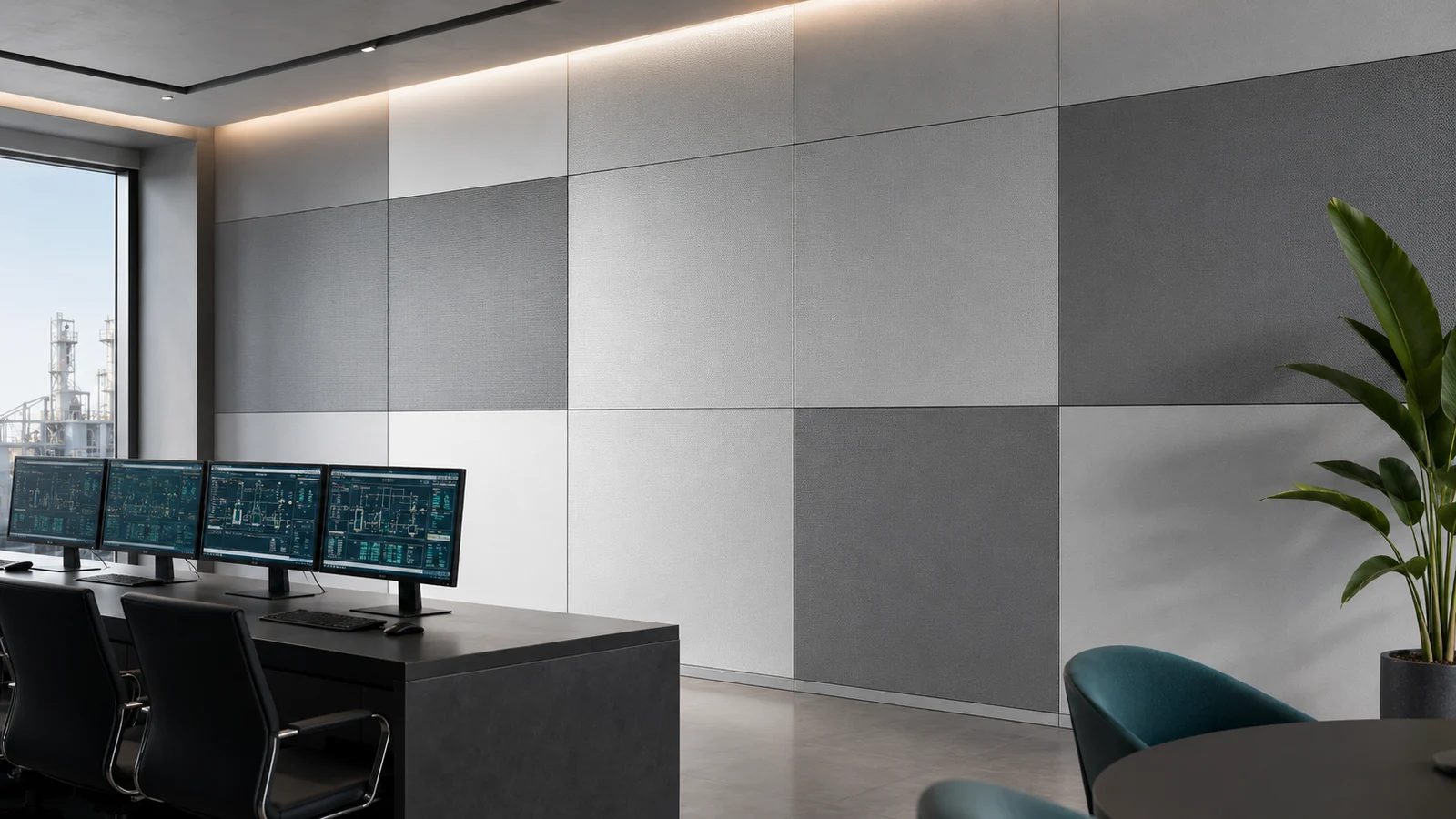 Micro-perforated wall acoustic panels